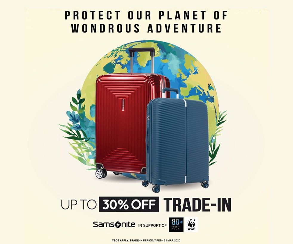 Samsonite Luggage TradeIn Campaign Samsonite Travel Plaza Singapura